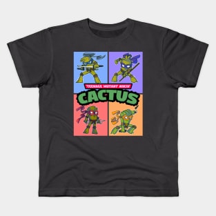 NINJA CACTUS Kids T-Shirt